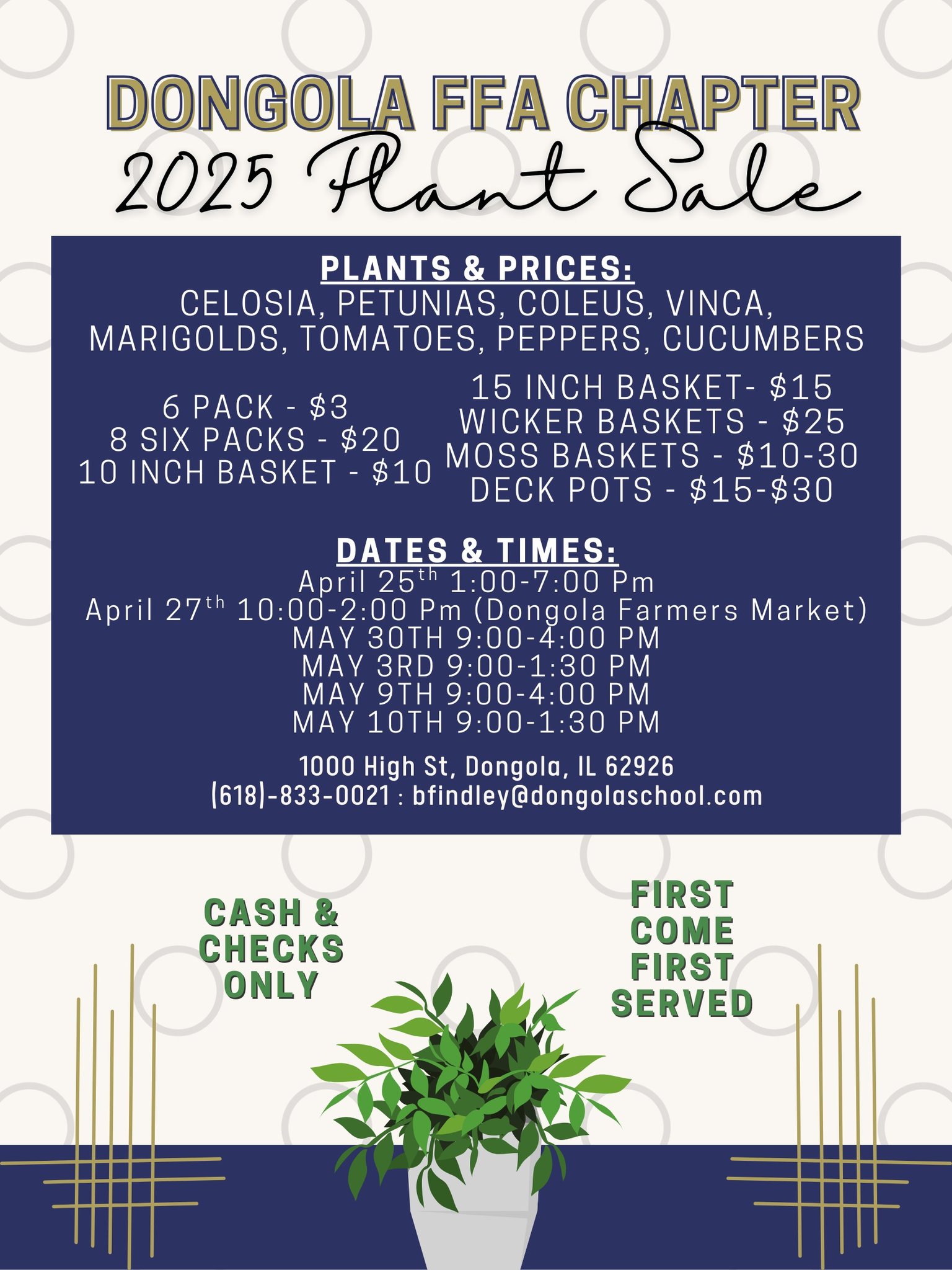 2025 plant sale