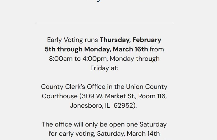 2026 voting in dongola illinois